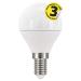 Emos LED žárovka MINI GLOBE, 6W/40W E14, NW neutrální bílá, 470 lm, Classic A+