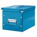 Čtvercová krabice Leitz Click&Store, velikost M (A5), modrá