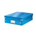 Organizační box Leitz Click&Store, velikost M, modrá