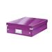 Organizační box Leitz Click&Store, velikost M, purpurová