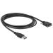 Delock kabel USB 3.0 typ A samec > USB 3.0 typ Micro-B samec se šroubky 3m 