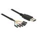 Delock Cable USB male > TTL 6 pin pin header female separate 1.8 m (5 V)