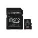 KINGSTON 64GB microSDHC CANVAS Plus Memory Card 100MB/85MBs- UHS-I class 10 Gen 3
