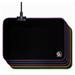 Gembird Podložka pod myš látková černá, MP-GAMELED-M, USB, RGB podsvícení, herní, 250x350mm