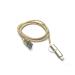 Crono kabel propojovací USB 2.0/ micro USB + Lightning, 1m, zlatý