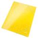 Tříchlopňové desky Leitz WOW, A4, žlutá