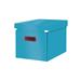 Čtvercová krabice Leitz Click&Store COSY, velikost L (A4), klidná modrá