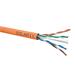 Instalační kabel Solarix CAT6 UTP LSOH LSOHFR B2ca s1a d1 a1 500m/cívka oranžový