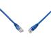 Patch kabel CAT5E UTP PVC 0,5m modrý non-snag-proof C5E-155BU-0,5MB
