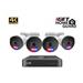 iGET HOMEGUARD HGNVK88504 - kamerový PoE systém s 4K rozlišením, obousměrným zvukem a LED