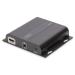 DIGITUS 4K HDMI Extender over IP, Receiver Unit, over network cable (CAT 5/5e/6/7), 4K2K/30Hz, black