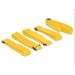 Delock Hook-and-loop fasteners L 300 mm x W 20 mm 5 pieces with loop yellow