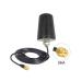 Delock WLAN 802.11 b/g/n Antenna SMA Plug 3 dBi omnidirectional with connection cable (RG-174, 3 m) 