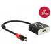 Delock Adaptér USB Type-C™ samec > HDMI samice (DP Alt Mód) 4K 30 Hz