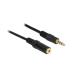 Delock prodlužovací kabel Audio Stereo Jack 3.5 mm samec / samice IPhone 4 pin 2 m