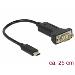Delock Adaptér USB Type-C™ > 1 x Sériový DB9 RS-232