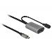 Delock Aktivní prodlužovací kabel USB 3.1 Gen 1 USB Type-C™ na USB Typ-A 5 m