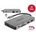 Delock Dokovací stanice USB Type-C™ 4K - HDMI / VGA / USB 3.1 / SD / LAN / PD 3.0