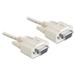 Delock sériový kabel Null modem 9 pin samice/samice 3 m