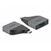 Delock Čtečka karet USB Type-C™ pro paměťové karty SD / MMC + Micro SD – kompaktní konstrukce