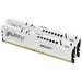 KINGSTON 64GB 6400MT/s DDR5 CL32 DIMM (Kit of 2) FURY Beast White RGB EXPO