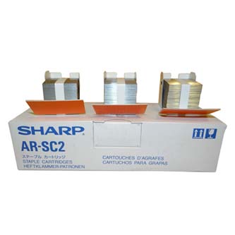 Sharp originální staple cartridge AR-SC2, 3x5000, AR-FN7, F13, F14, MX-FNX2, FNX3, FNX4, FNX6, FNX7